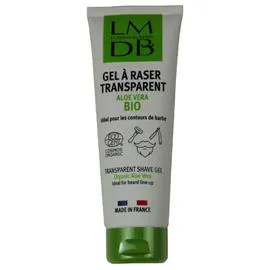 Gel à raser bio transparent aloe vera (100ml)
