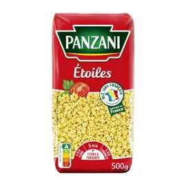 PANZANI Pâtes etoiles 500g