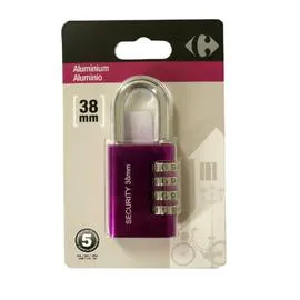 Cadenas alu combinaison 40 mm (l'unité)