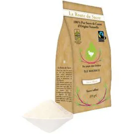 ROUTE DU SUCRE Sucre de canne blanc raffiné ile maurice max havelaar 335g