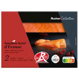Saumon fumé d'Ecosse label rouge (80g)