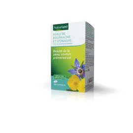 NATURLAND Complément alimentaire huiles de bourrache et d'onagre bio x200