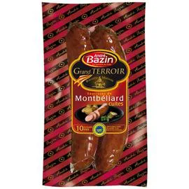 Saucisse de Montbéliard cuite (2x75g)