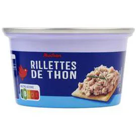 AUCHAN Rillettes de thon 125g