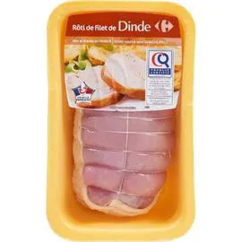 CARREFOUR Rôti de filet de dinde 600g
