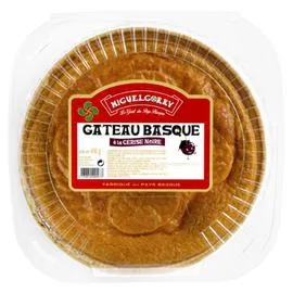 Gâteau basque à la cerise noire (600g)