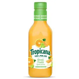 TROPICANA Pur jus Réveil fruité 90cl