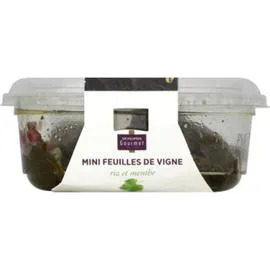 Mini feuilles de vigne riz et menthe (126g)