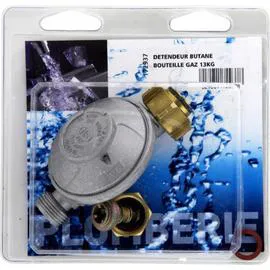 Détendeur butane bouteille gaz 13 kg sortie mâle M20 x 150 (l'unité)