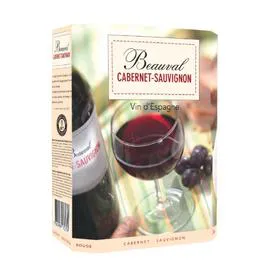 Vin rouge d'Espagne Cabernet Sauvignon (5l)