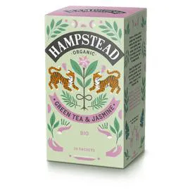 Thé Vert Jasmin Bio x20 Sachets (45g)