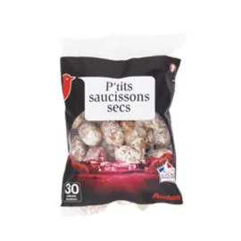 AUCHAN P'tits saucissons secs 200g