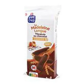 MARQUE REPÈRE, P'TIT DÉLI Madeleines longues Marbrées chocolat 250g
