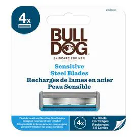 BULLDOG Lame de rasoir sensitive peau sensible x4
