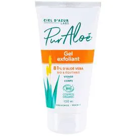 Gel nettoyant visage à l'aloe vera Bio (150ml)