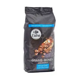 Café en grains décaféiné (1kg)