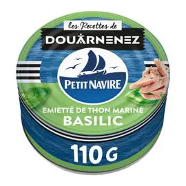 Miettes de thon au basilic (110g)