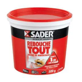 Enduit mural de rebouchage rebouche tout (500g)