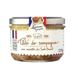 Paté de campagne aux noisettes du Sud-Ouest (220g)