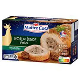 Rôti de dinde farce aux morilles (700g)