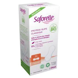 Protège-Slips Classiques En Coton Bio (x30)