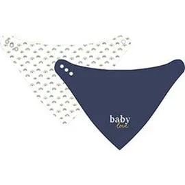 Bavoirs bandana fermeture pression (x4)