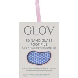 GLOV Glov Râpe à Pieds en Verre Nano 3D l'unité