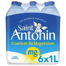 Eau minérale naturelle (6x1l)