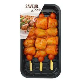 Brochettes de poulet traditionnelles (450g)
