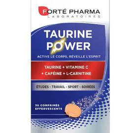 Comprimés Taurine Power agrumes (x30)