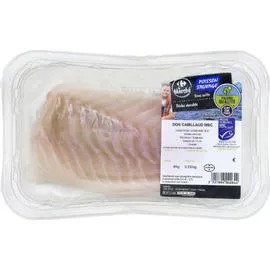 Dos de cabillaud sans arête (270g)