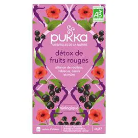 Pukka Merveilles de la nature Infusion Détox de Fruits Rouges Bio (x20)