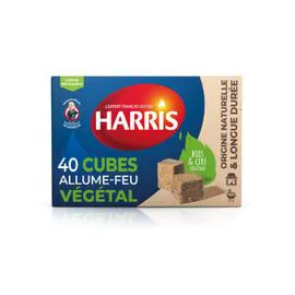 Cubes allume-feu sans odeur 100% naturel (x40)