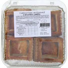 Bouchées carrées (4x40g)