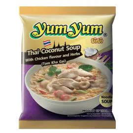 Plat cuisiné soupe de nouille saveur poulet coco Thai (100g)