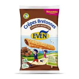 Crêpes fourrées chocolat noisettes (180g)