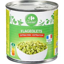 CARREFOUR CLASSIC' Flageolets extra fins 265g