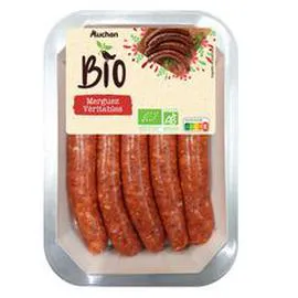 Merguez de boeuf bio (275g)