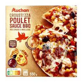 Croust'izza poulet origine France sauce BBQ (550g)