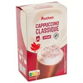 Cappuccino classique en sticks (150ml)