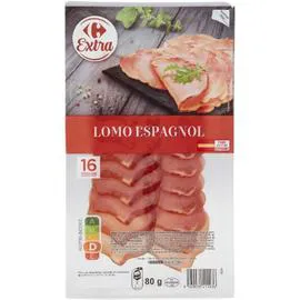 CARREFOUR EXTRA Lomo Espagnol 80g