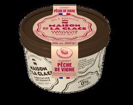 Sorbet pêche de vigne (400g)