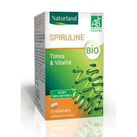 Complément alimentaire bio spiruline (x75)