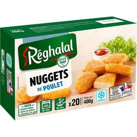 RÉGHALAL Nuggets de poulet 400g