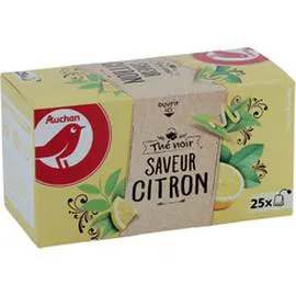 Thé noir saveur citron (40g)