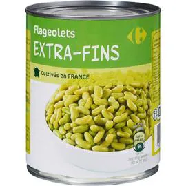 CARREFOUR Flageolets extra-fins 530g