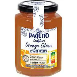 Confiture orange-citron allégée en sucres (300g)