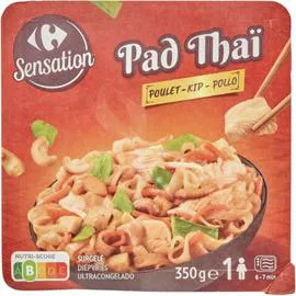 Plat cuisiné Pad thaï poulet SENSATION (270g)