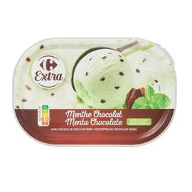 CARREFOUR Glace menthe chocolat 500g