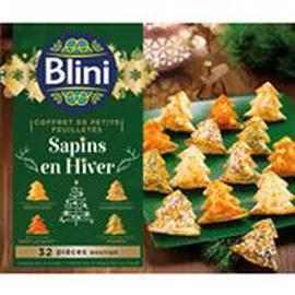 Coffret Mini feuilletés Sapin - x32 (335g)